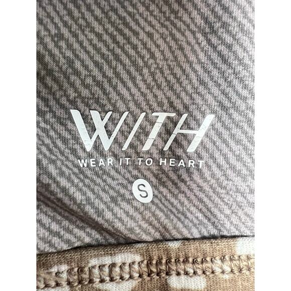 Peloton x With Wear It To Heart Riverstone Racerback Sports Bra Small - Picture 3 of 3